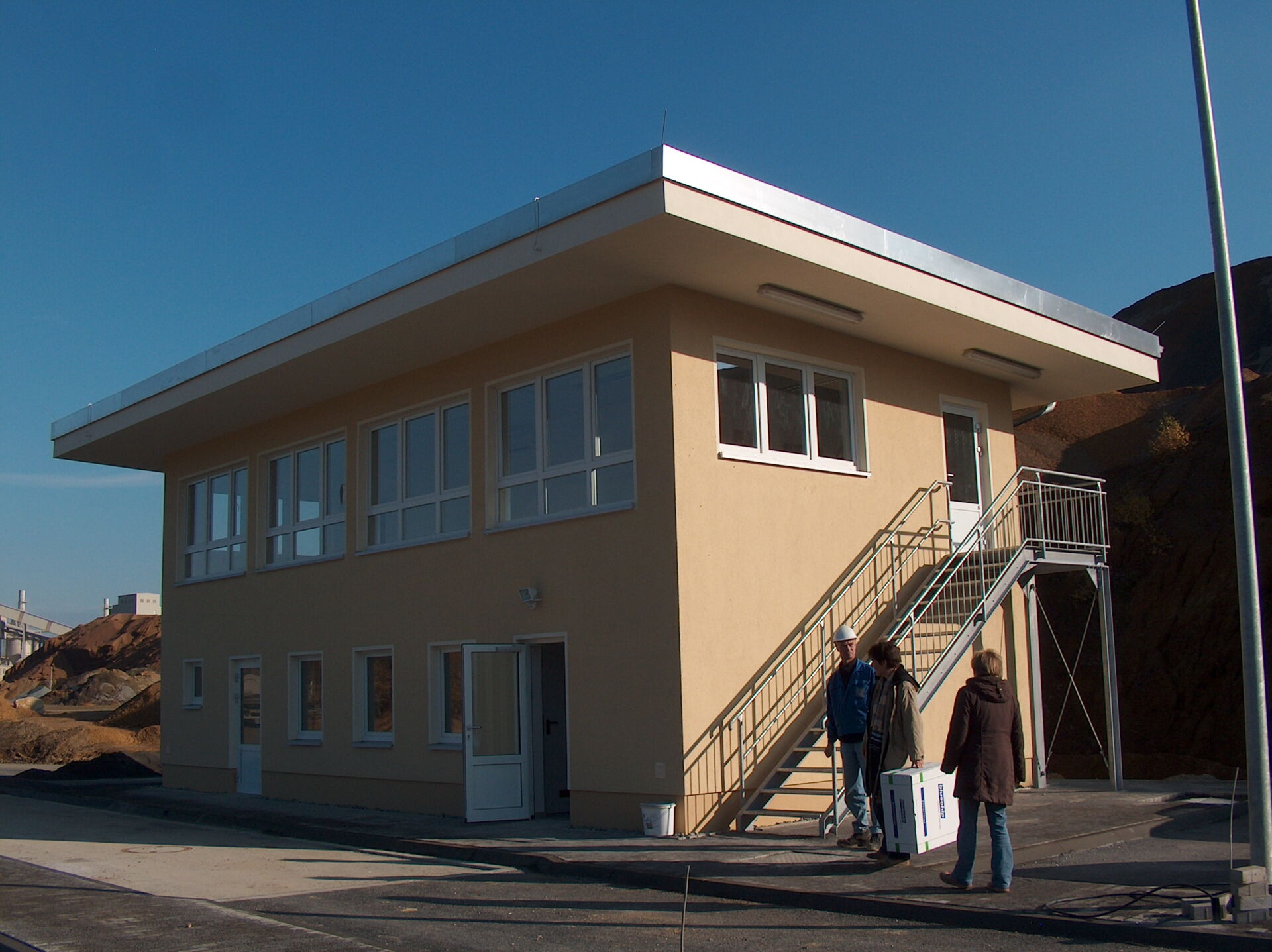 Neubau eines Versandterminals mit Kantine, Großkoschen, Basalt AG