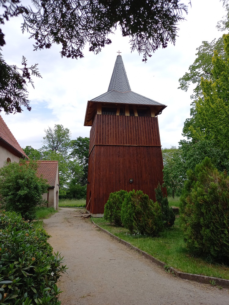 Sanierung des Glockenturms in Lauta-Dorf, Ev. Kirchgemeinde Lauta Dorf, 2021